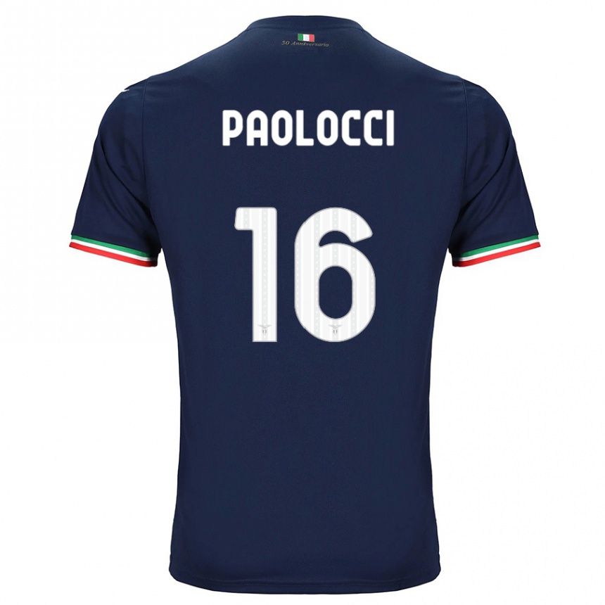 Niño Fútbol Camiseta Gabriele Paolocci #16 Armada 2ª Equipación 2023/24