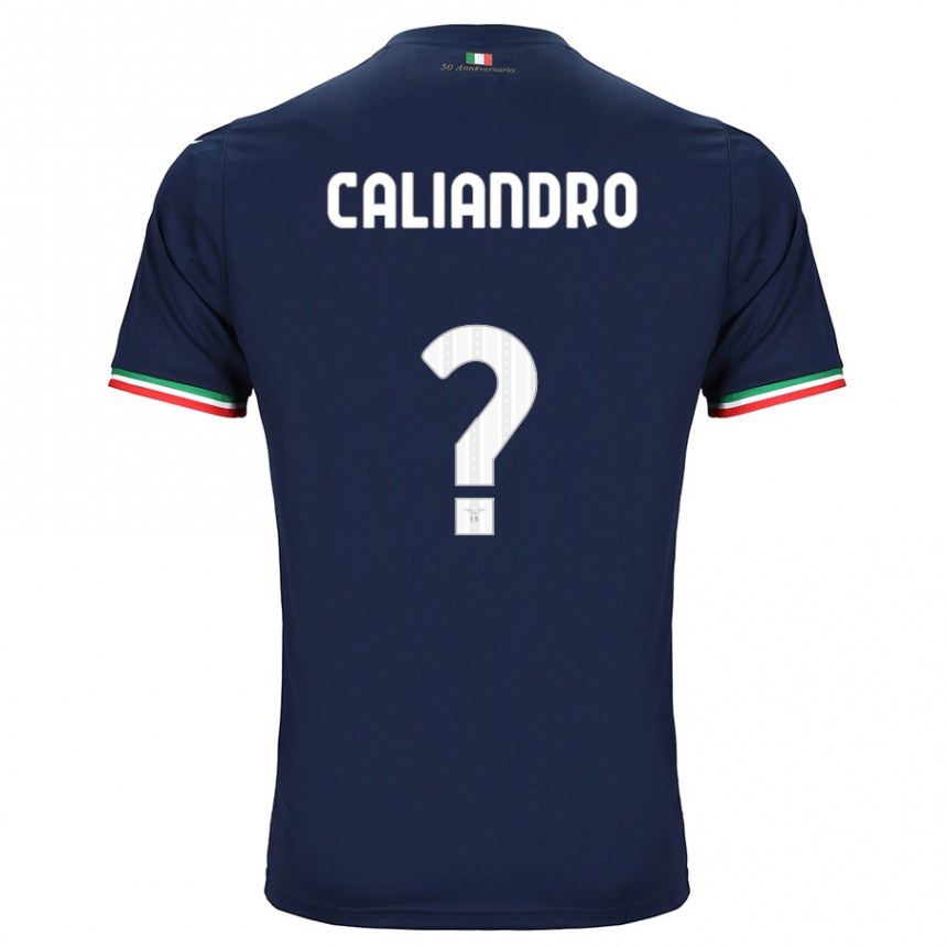 Niño Fútbol Camiseta Stanislao Caliandro #0 Armada 2ª Equipación 2023/24