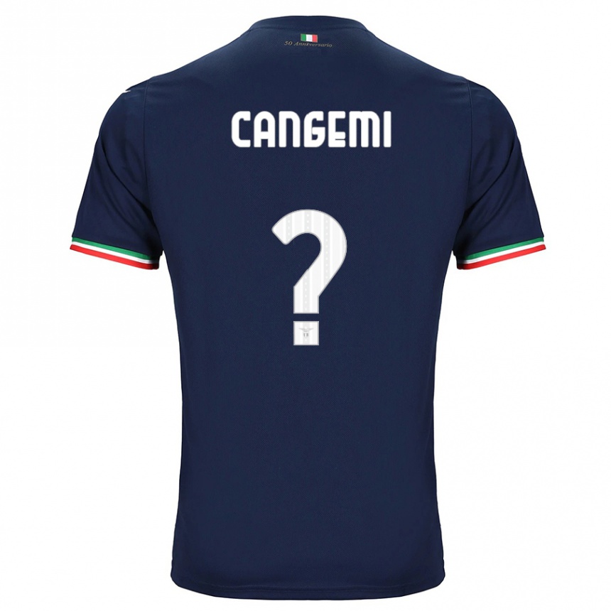 Niño Fútbol Camiseta Emanuele Cangemi #0 Armada 2ª Equipación 2023/24