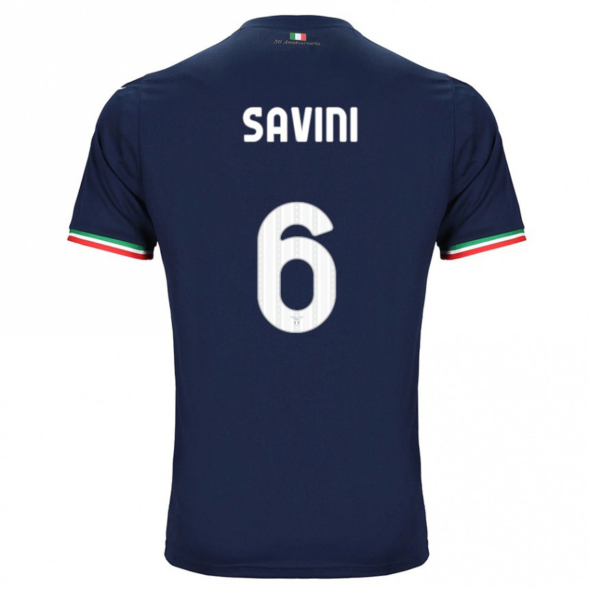 Niño Fútbol Camiseta Federica Savini #6 Armada 2ª Equipación 2023/24