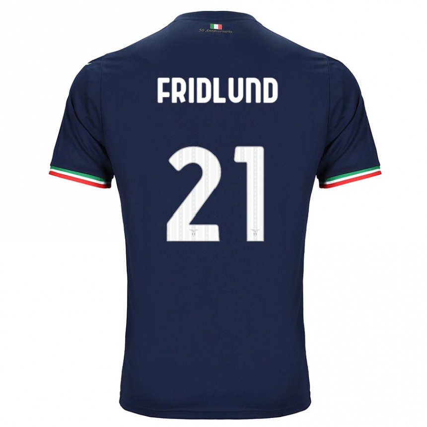 Niño Fútbol Camiseta Johanne Fridlund #21 Armada 2ª Equipación 2023/24