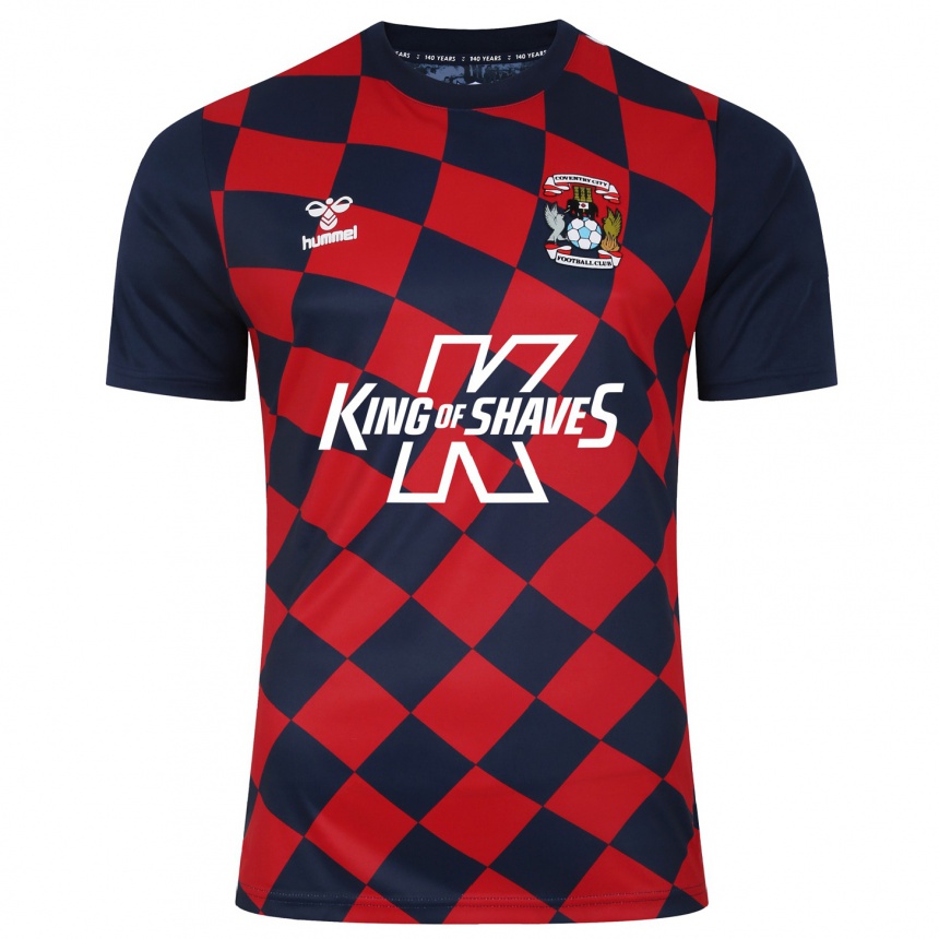 Niño Fútbol Camiseta Kyle Mcfadzean #5 Rojo Azul Marino 2ª Equipación 2023/24