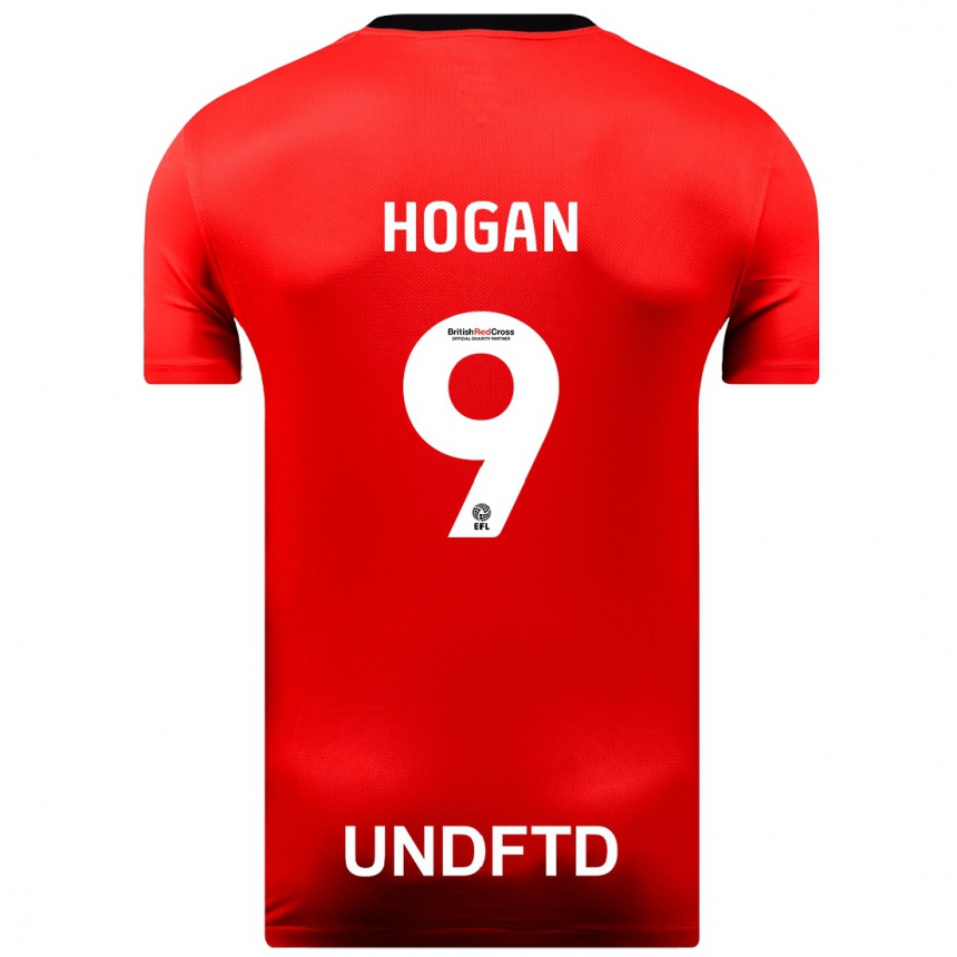 Niño Fútbol Camiseta Scott Hogan #9 Rojo 2ª Equipación 2023/24