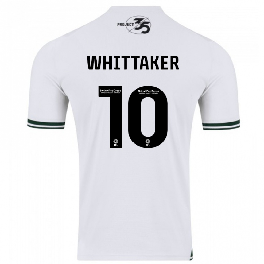 Niño Fútbol Camiseta Morgan Whittaker #10 Blanco 2ª Equipación 2023/24