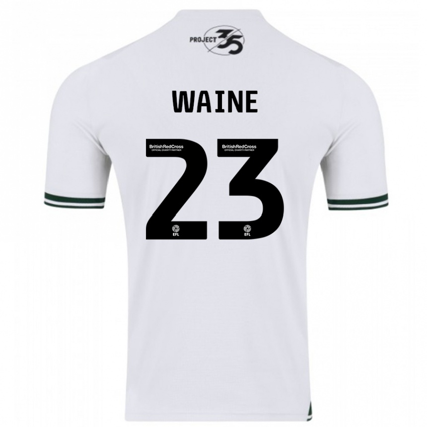 Niño Fútbol Camiseta Ben Waine #23 Blanco 2ª Equipación 2023/24