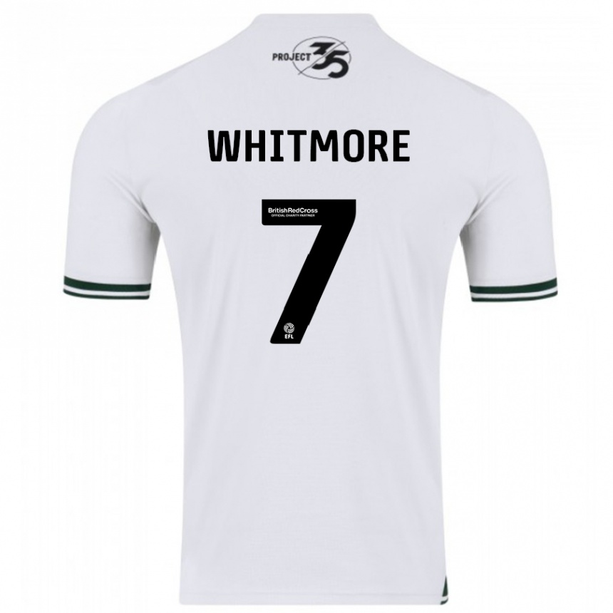 Niño Fútbol Camiseta Charlotte Whitmore #7 Blanco 2ª Equipación 2023/24