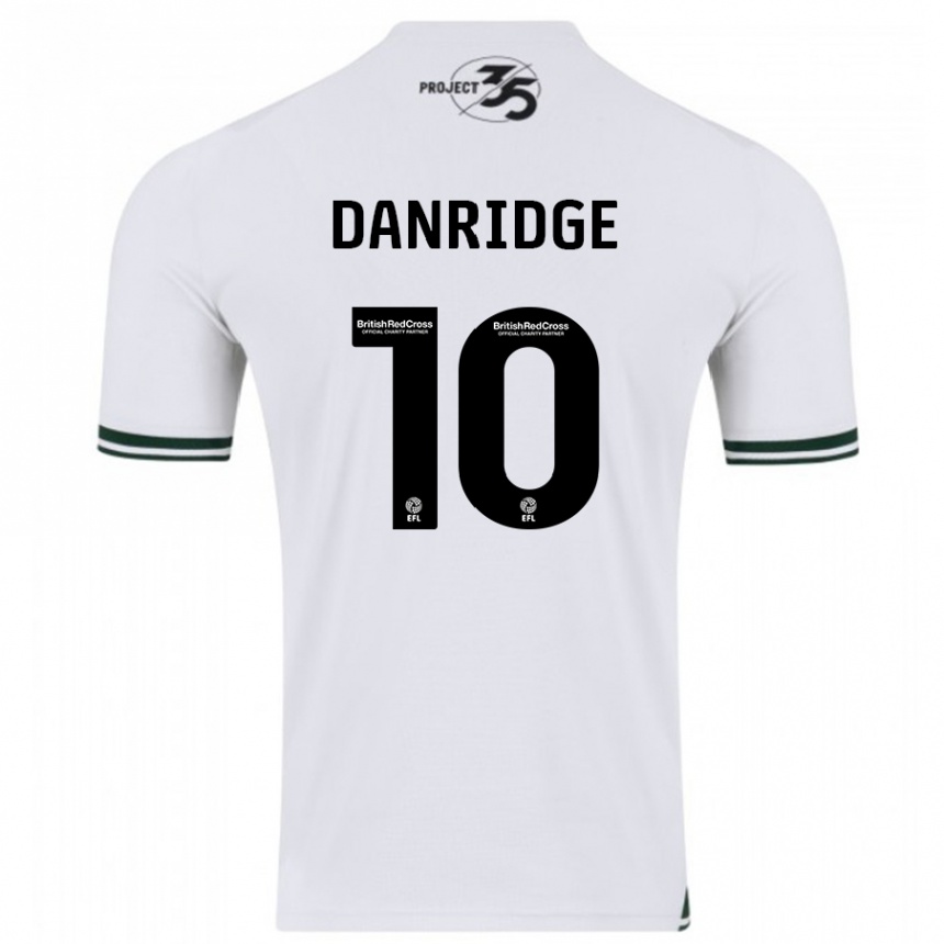 Niño Fútbol Camiseta Rebecca Danridge #10 Blanco 2ª Equipación 2023/24