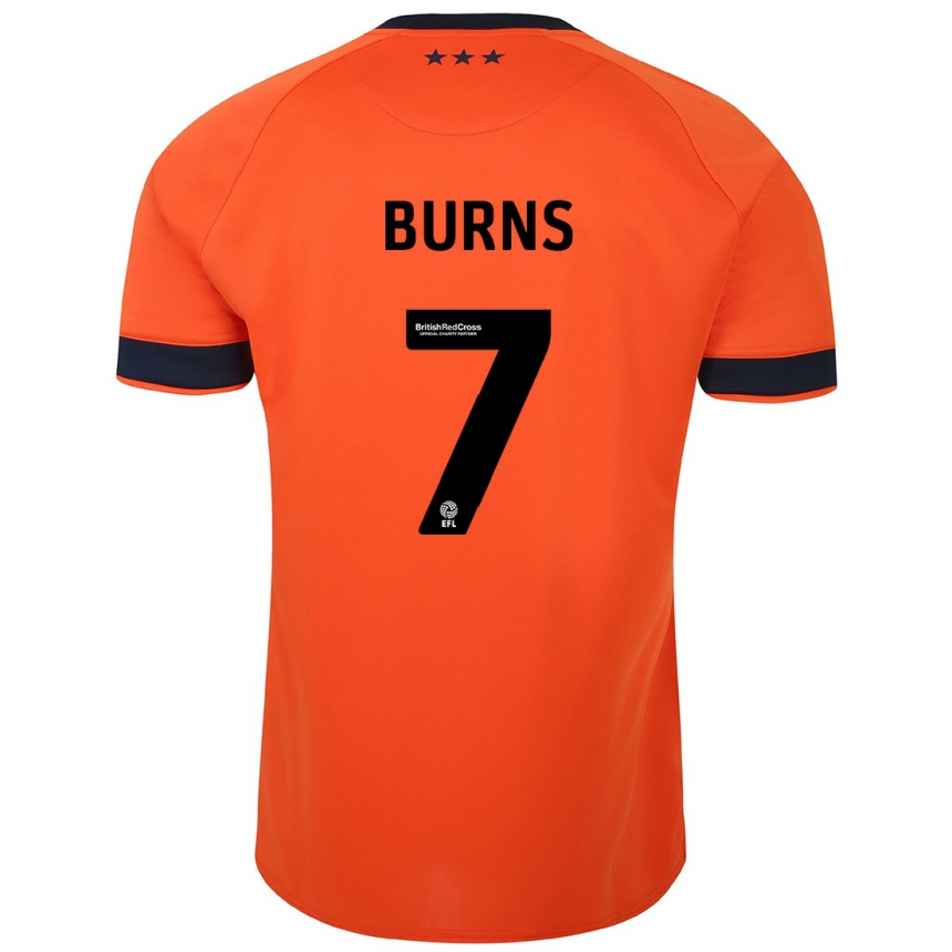 Niño Fútbol Camiseta Wes Burns #7 Naranja 2ª Equipación 2023/24