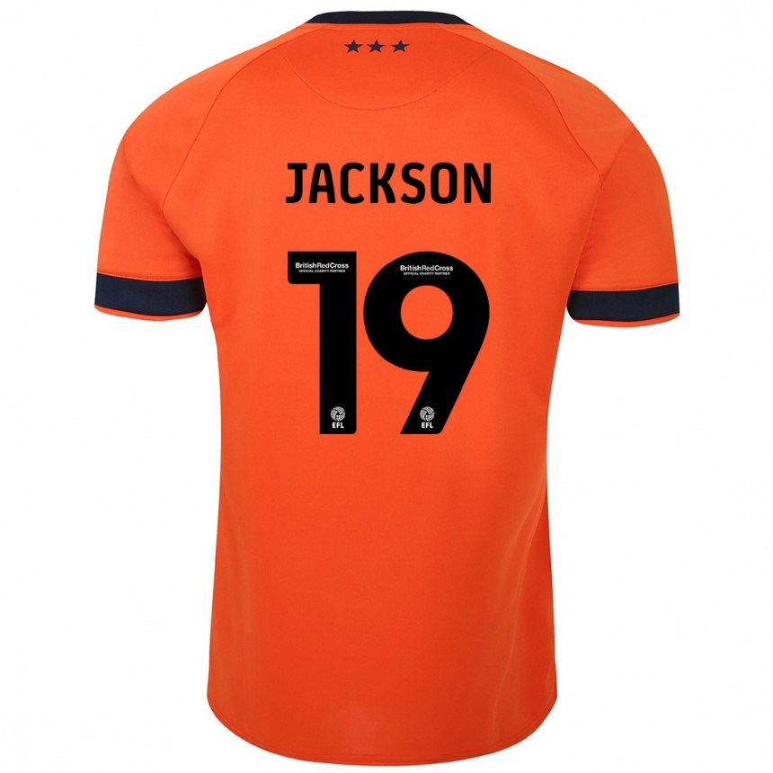 Niño Fútbol Camiseta Kayden Jackson #19 Naranja 2ª Equipación 2023/24