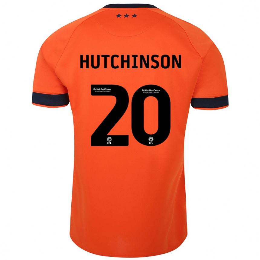 Niño Fútbol Camiseta Omari Hutchinson #20 Naranja 2ª Equipación 2023/24