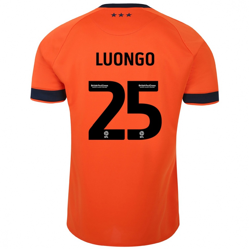 Niño Fútbol Camiseta Massimo Luongo #25 Naranja 2ª Equipación 2023/24