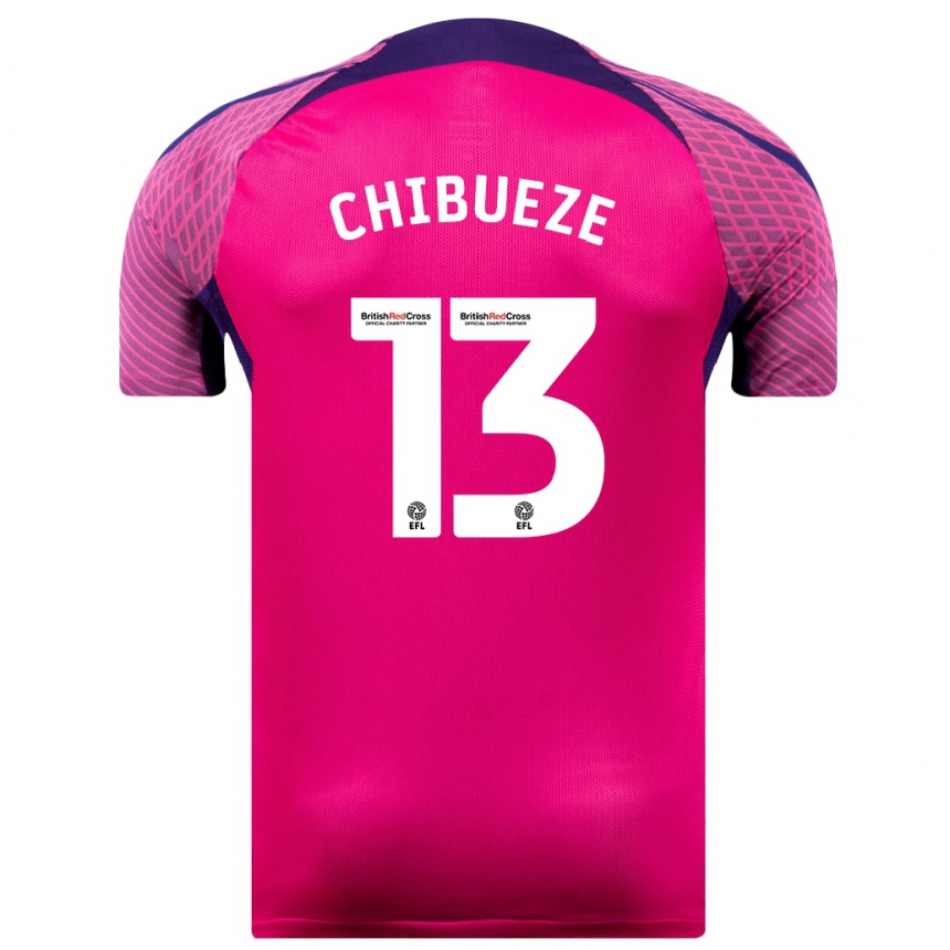 Niño Fútbol Camiseta Kelechi Chibueze #13 Morado 2ª Equipación 2023/24