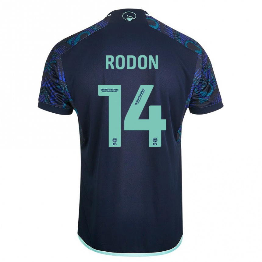 Niño Fútbol Camiseta Joe Rodon #14 Azul 2ª Equipación 2023/24