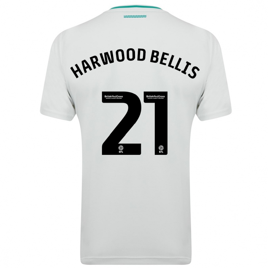 Niño Fútbol Camiseta Taylor Harwood-Bellis #21 Blanco 2ª Equipación 2023/24