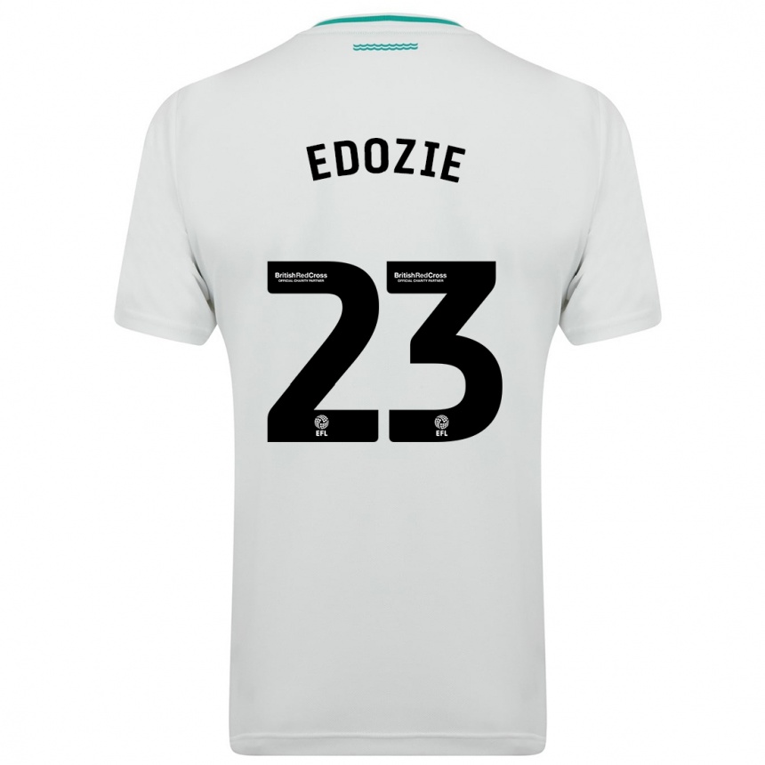 Niño Fútbol Camiseta Samuel Edozie #23 Blanco 2ª Equipación 2023/24