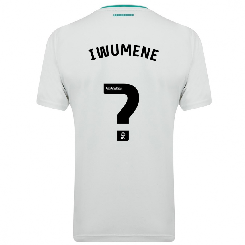 Niño Fútbol Camiseta Alex Stepien-Iwumene #0 Blanco 2ª Equipación 2023/24