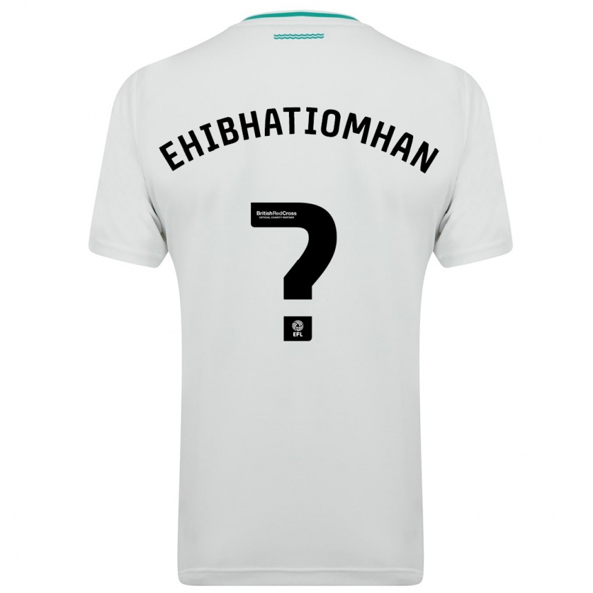 Niño Fútbol Camiseta Princewill Ehibhatiomhan #0 Blanco 2ª Equipación 2023/24