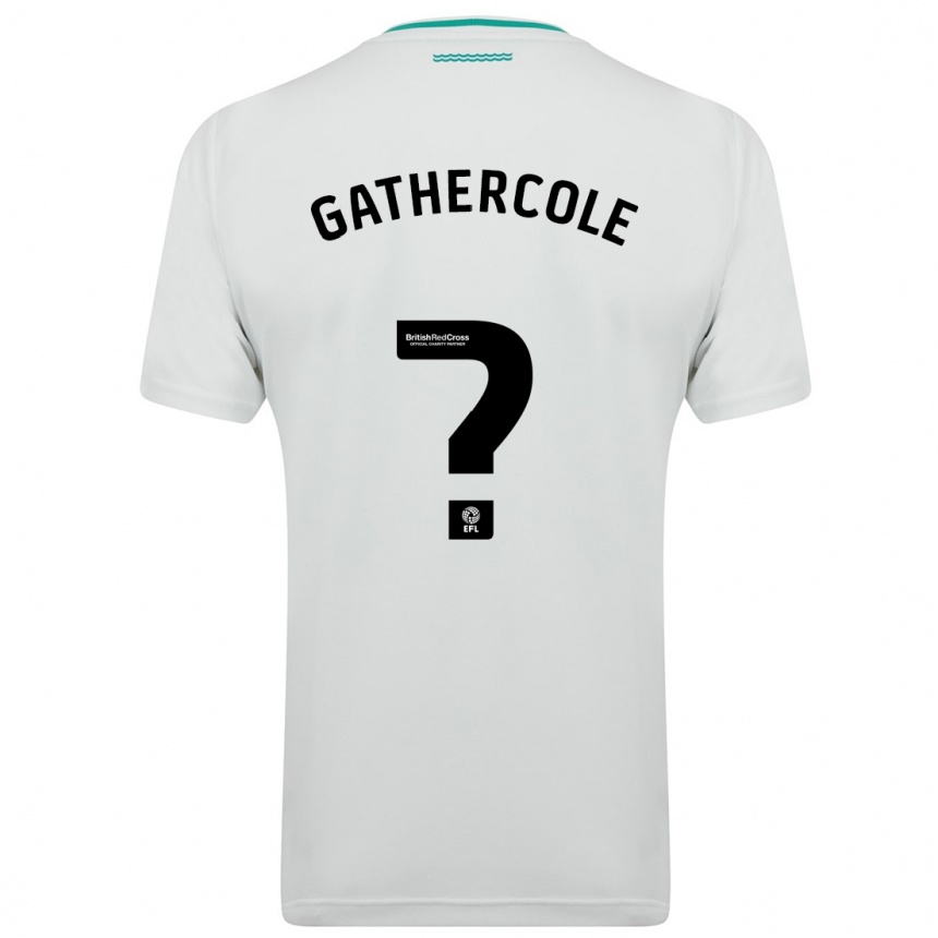 Niño Fútbol Camiseta Harry Gathercole #0 Blanco 2ª Equipación 2023/24