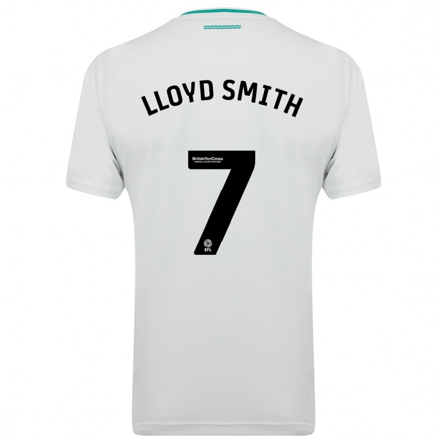 Niño Fútbol Camiseta Lexi Lloyd-Smith #7 Blanco 2ª Equipación 2023/24