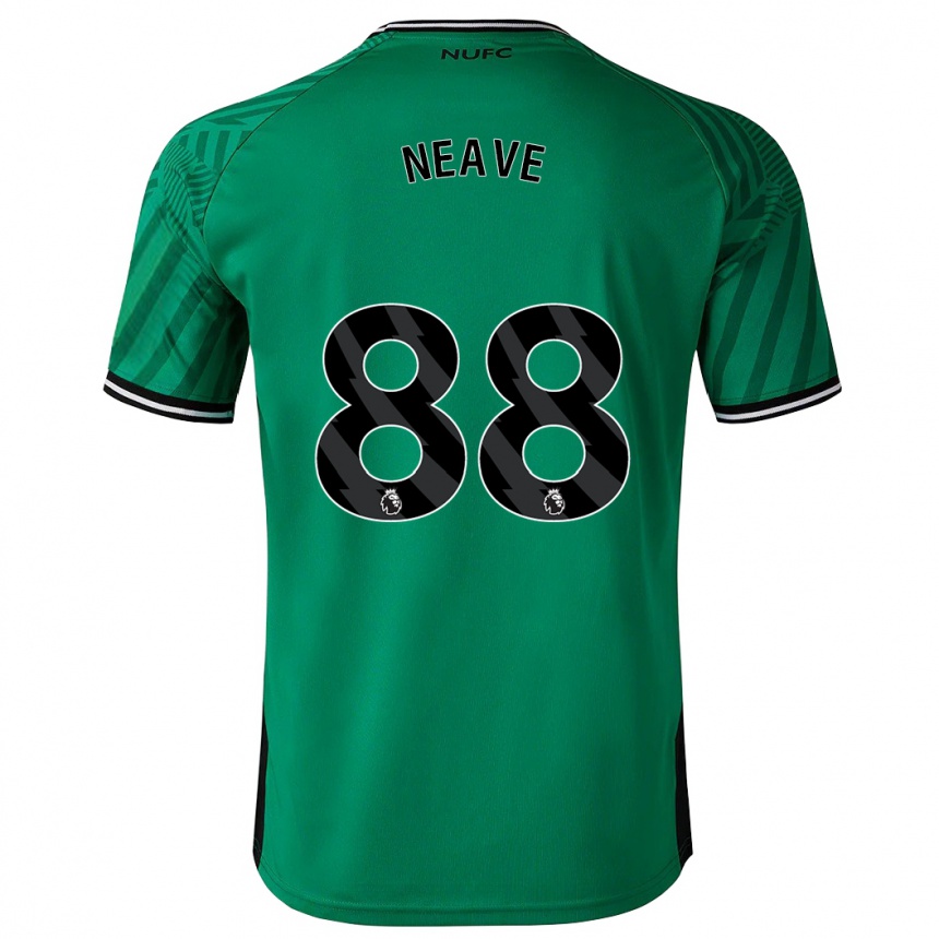 Niño Fútbol Camiseta Sean Neave #88 Verde 2ª Equipación 2023/24