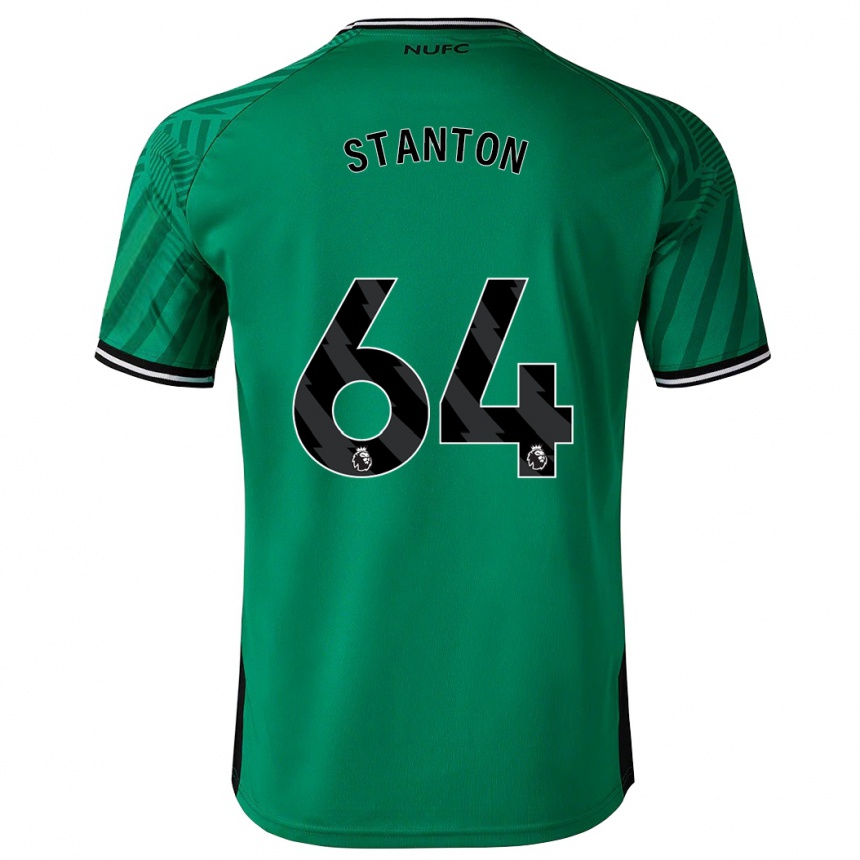 Niño Fútbol Camiseta Ellis Stanton #64 Verde 2ª Equipación 2023/24