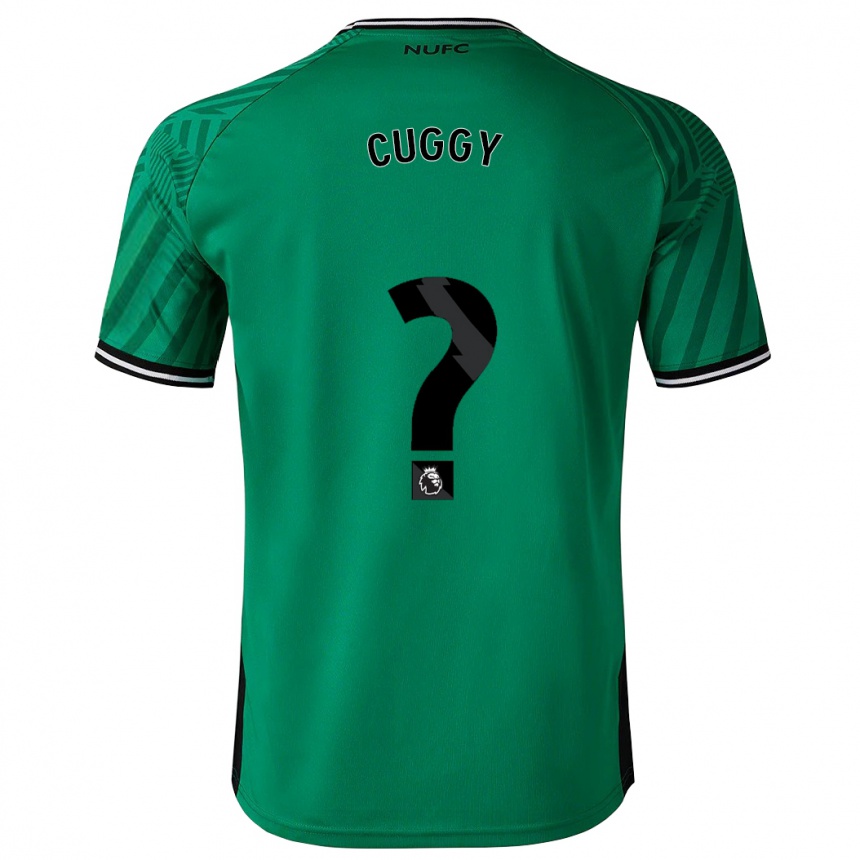 Niño Fútbol Camiseta Lewis Cuggy #0 Verde 2ª Equipación 2023/24