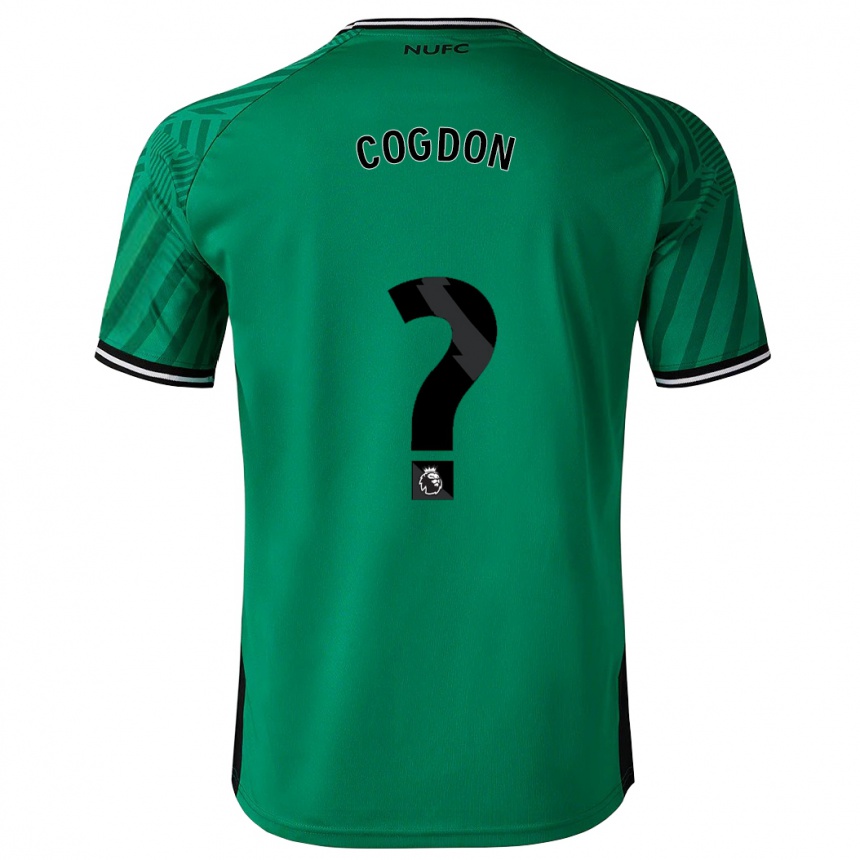 Niño Fútbol Camiseta Jude Cogdon #0 Verde 2ª Equipación 2023/24