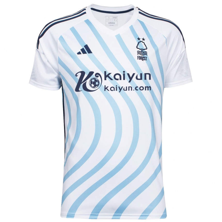 Niño Fútbol Camiseta Harry Toffolo #15 Blanco Azul 2ª Equipación 2023/24