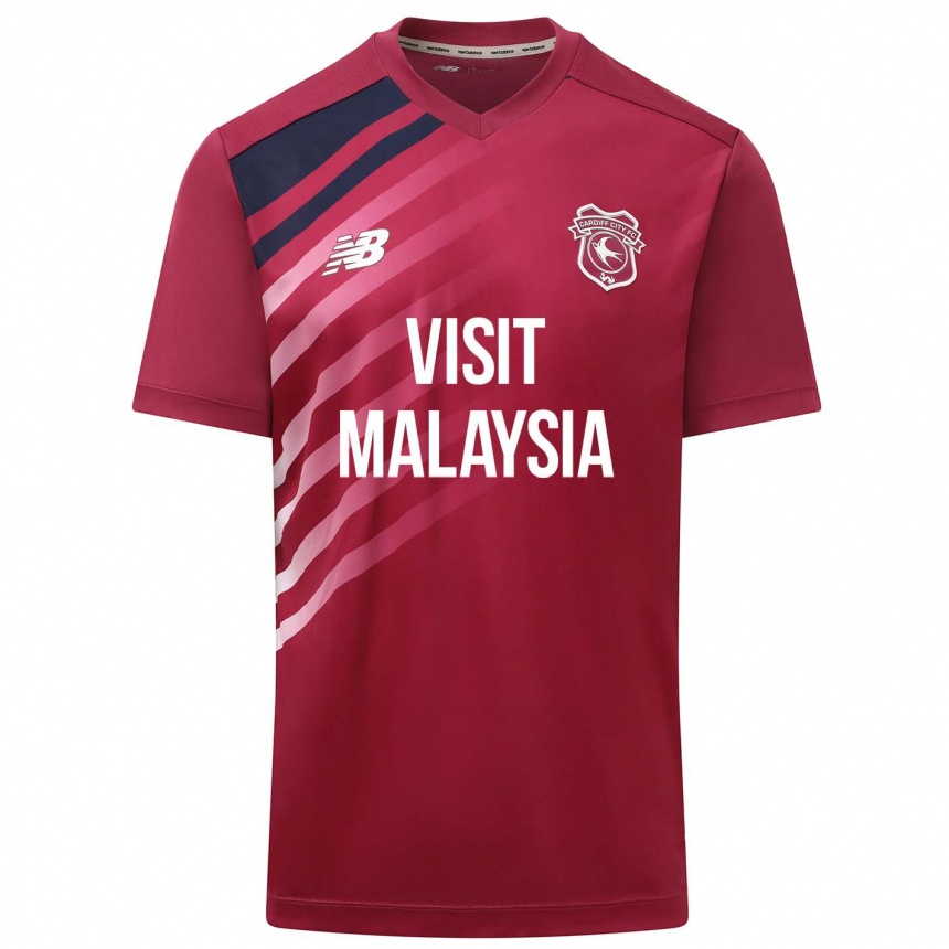 Niño Fútbol Camiseta Finlay Johnson #0 Rojo 2ª Equipación 2023/24