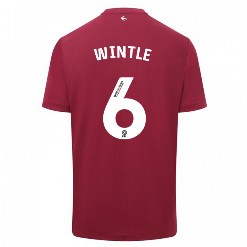 Niño Fútbol Camiseta Ryan Wintle #6 Rojo 2ª Equipación 2023/24