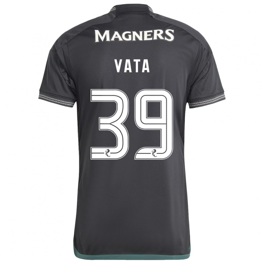 Niño Fútbol Camiseta Rocco Vata #39 Negro 2ª Equipación 2023/24