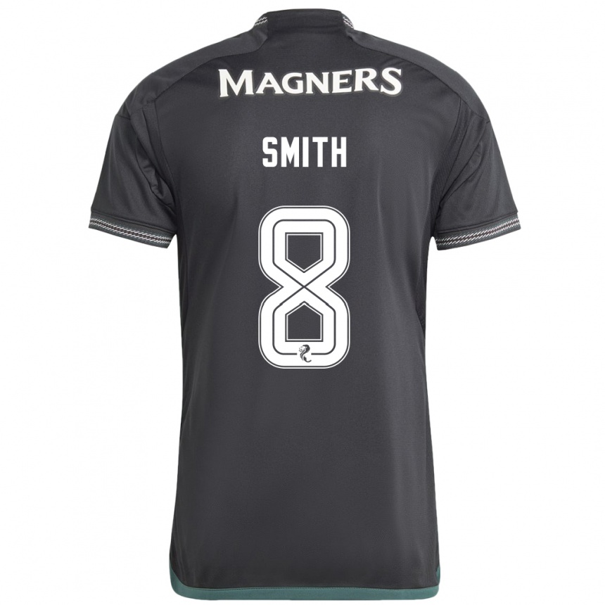 Niño Fútbol Camiseta Jenny Smith #8 Negro 2ª Equipación 2023/24