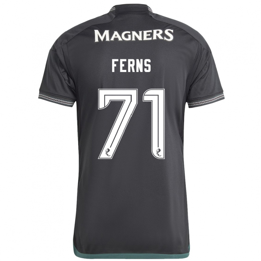 Niño Fútbol Camiseta Abbie Ferns #71 Negro 2ª Equipación 2023/24