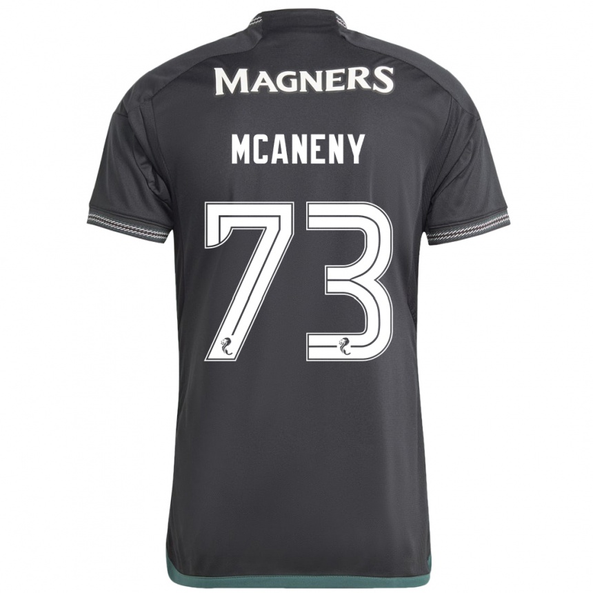 Niño Fútbol Camiseta Maria Mcaneny #73 Negro 2ª Equipación 2023/24