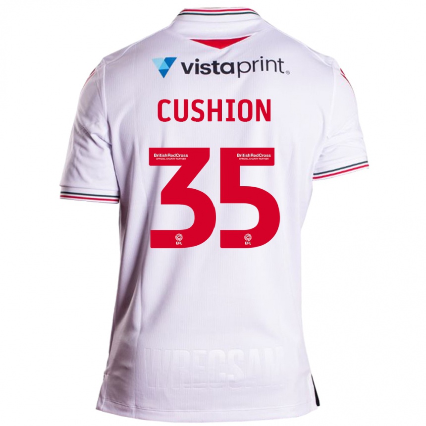 Niño Fútbol Camiseta Owen Cushion #35 Blanco 2ª Equipación 2023/24