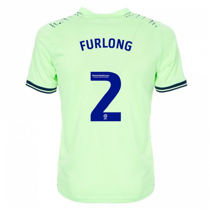 Niño Fútbol Camiseta Darnell Furlong #2 Armada 2ª Equipación 2023/24