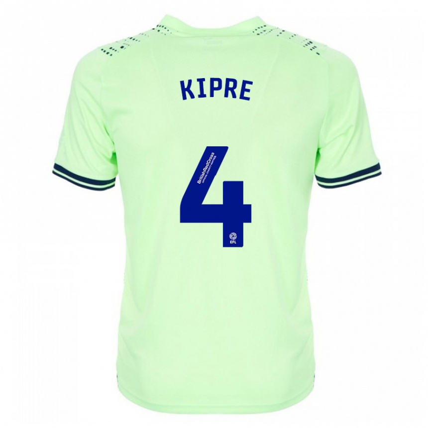 Niño Fútbol Camiseta Cédric Kipré #4 Armada 2ª Equipación 2023/24