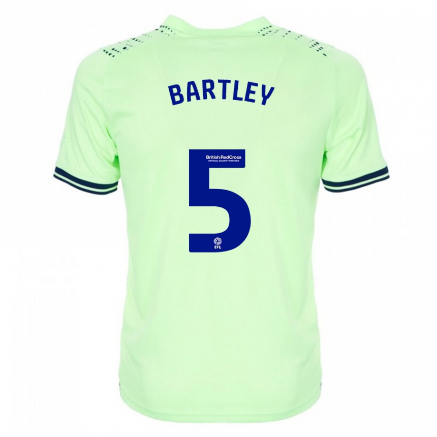 Niño Fútbol Camiseta Kyle Bartley #5 Armada 2ª Equipación 2023/24