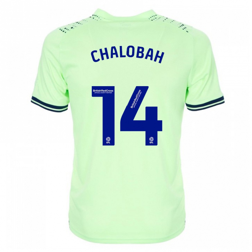 Niño Fútbol Camiseta Nathaniel Chalobah #14 Armada 2ª Equipación 2023/24