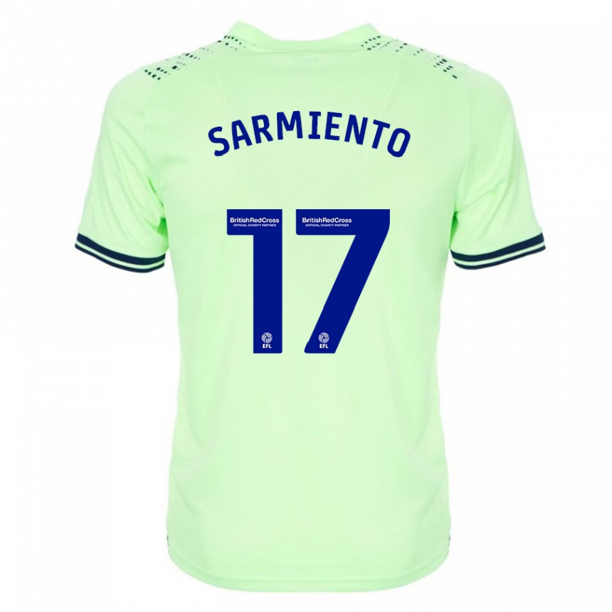 Niño Fútbol Camiseta Jeremy Sarmiento #17 Armada 2ª Equipación 2023/24