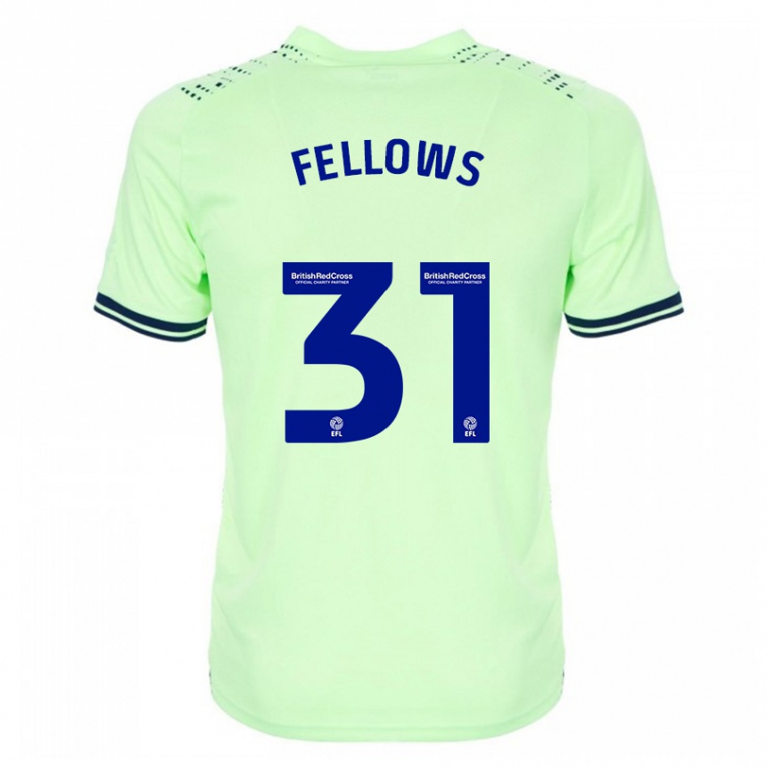 Niño Fútbol Camiseta Tom Fellows #31 Armada 2ª Equipación 2023/24