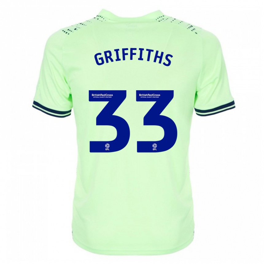 Niño Fútbol Camiseta Josh Griffiths #33 Armada 2ª Equipación 2023/24