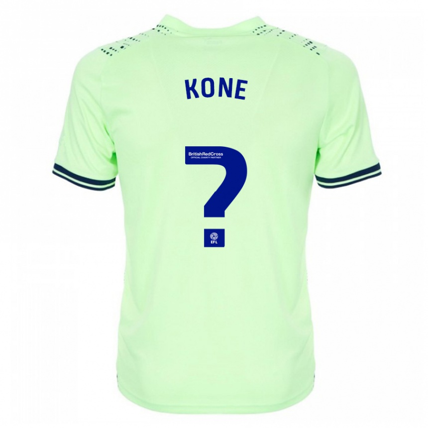 Niño Fútbol Camiseta Cheick Kone #0 Armada 2ª Equipación 2023/24