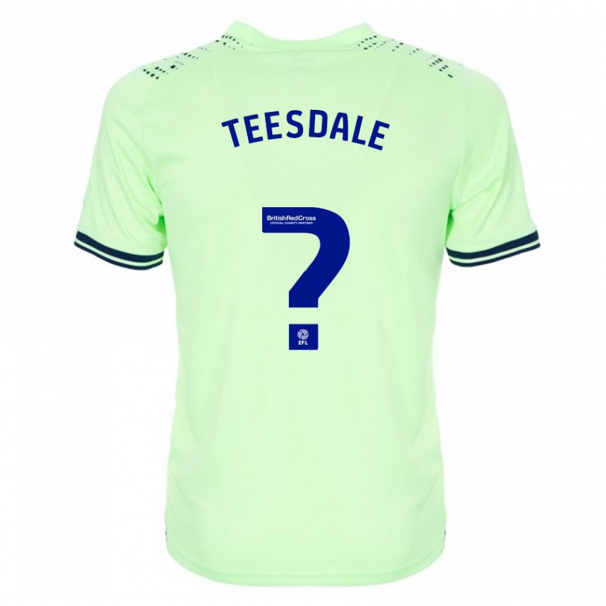 Niño Fútbol Camiseta Finn Teesdale #0 Armada 2ª Equipación 2023/24