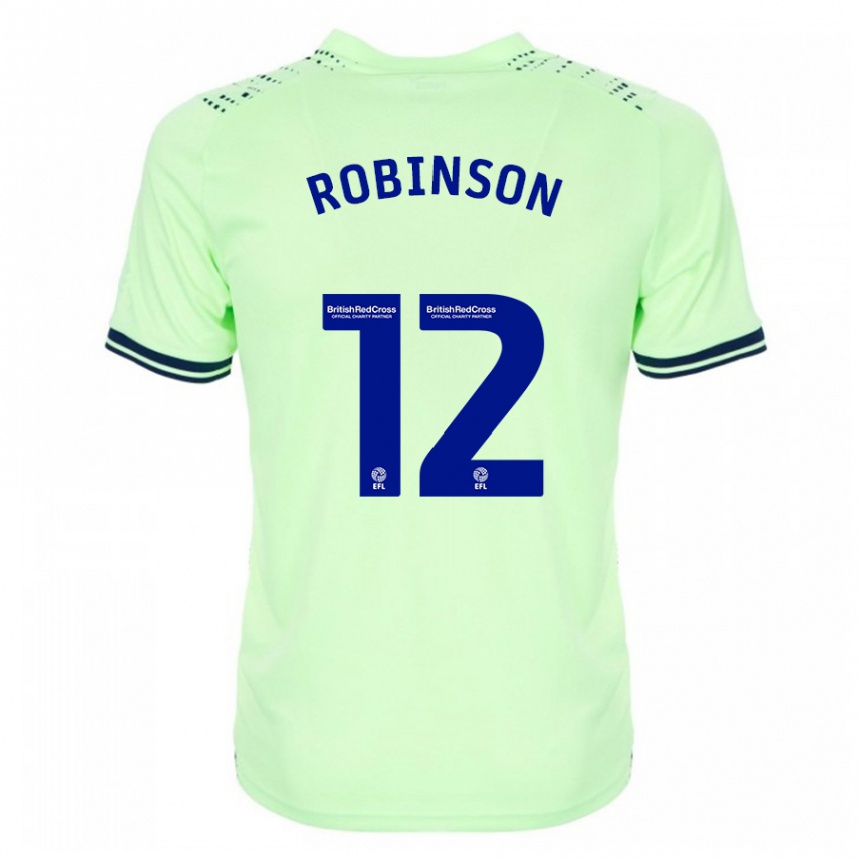 Niño Fútbol Camiseta Leanne Robinson #12 Armada 2ª Equipación 2023/24