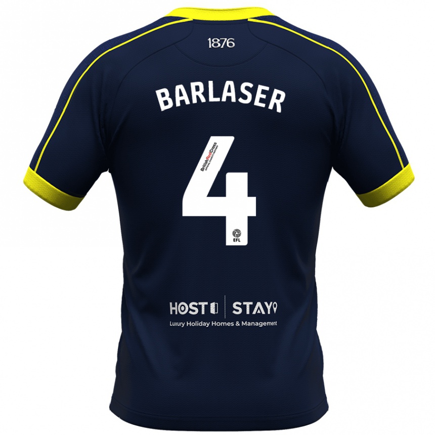 Niño Fútbol Camiseta Dan Barlaser #4 Armada 2ª Equipación 2023/24