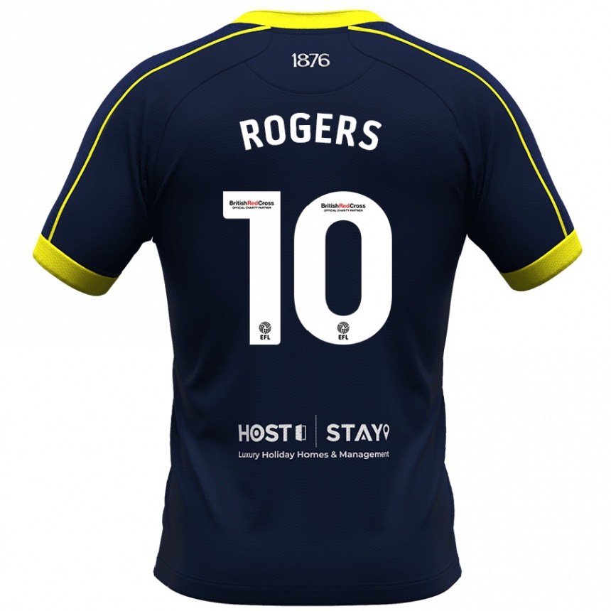 Niño Fútbol Camiseta Morgan Rogers #10 Armada 2ª Equipación 2023/24
