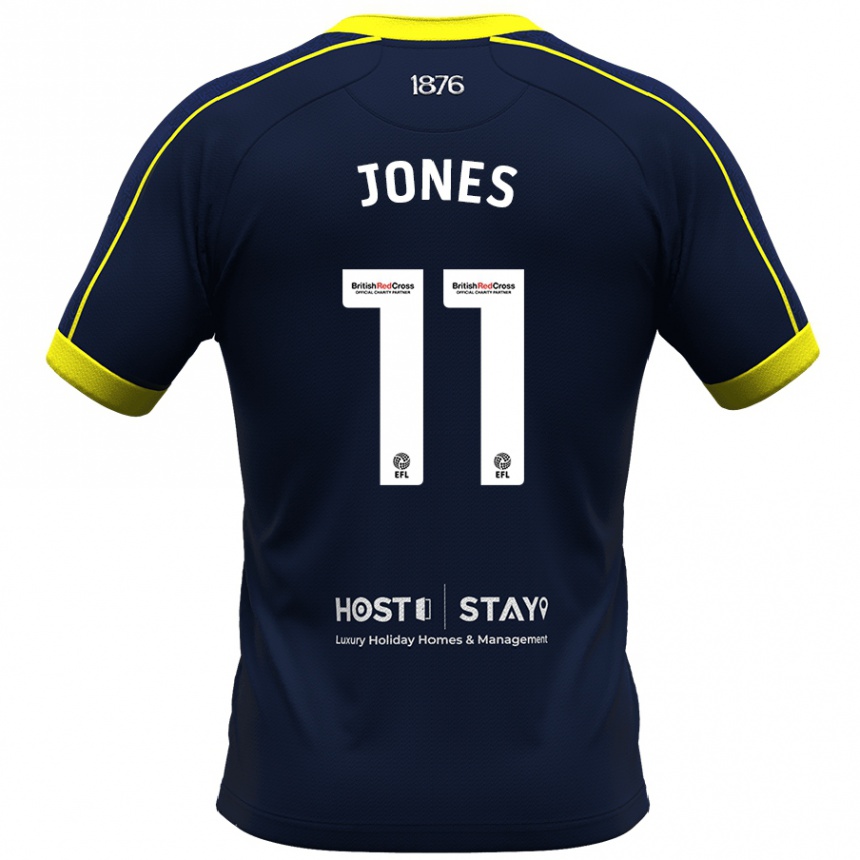 Niño Fútbol Camiseta Isaiah Jones #11 Armada 2ª Equipación 2023/24