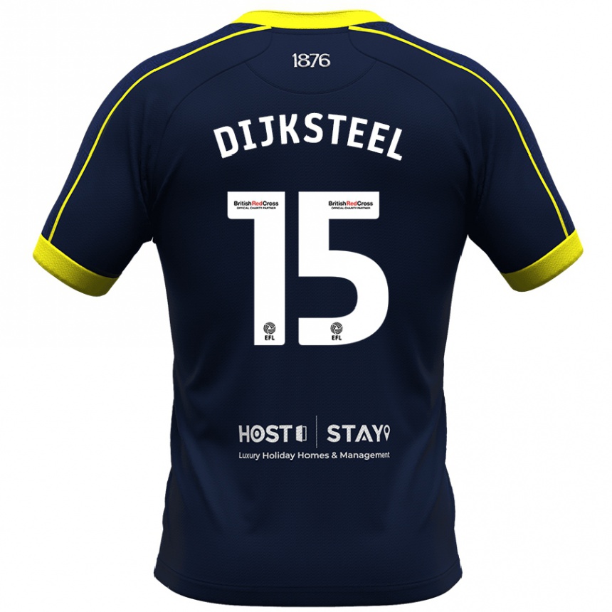 Niño Fútbol Camiseta Anfernee Dijksteel #15 Armada 2ª Equipación 2023/24