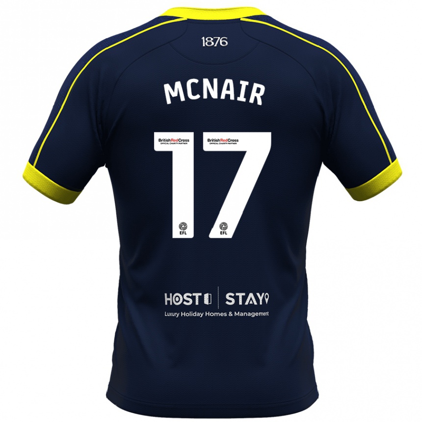 Niño Fútbol Camiseta Paddy Mcnair #17 Armada 2ª Equipación 2023/24